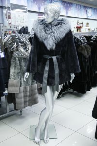 Меховое пальто из норки, женская коллекция 282