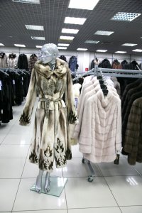 Меховое пальто из норки, женская коллекция S9073